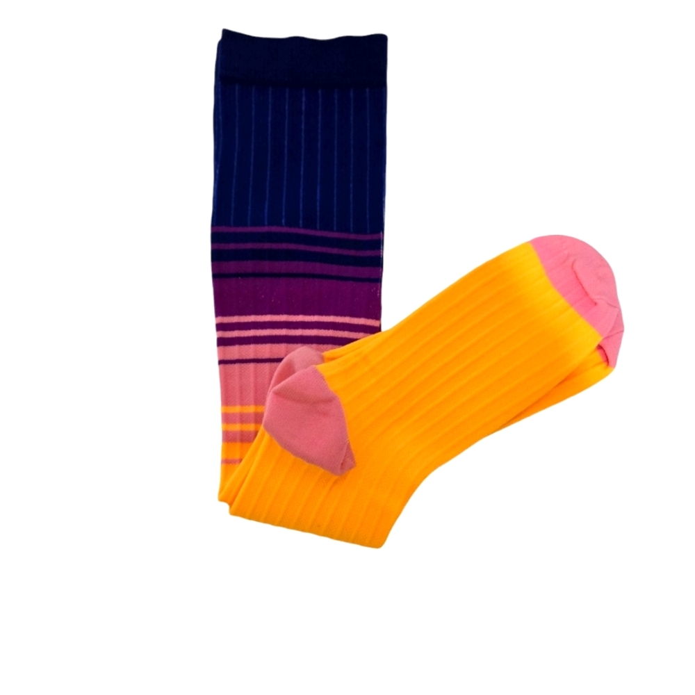 ``S25800 Multi-Color Compression Socks - Picture 4 of 4